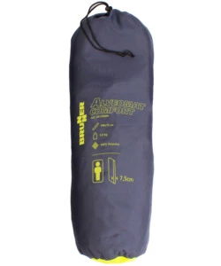 TERMOMATERASSO SINGOLO AUTOGONFIANTE DA CAMPEGGIO BRUNNER "ALVEOMATS 7 COMFORT" BLU 198X76X7 CM