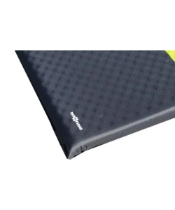 TERMOMATERASSO SINGOLO AUTOGONFIANTE DA CAMPEGGIO BRUNNER "ALVEOMATS 7 COMFORT" BLU 198X76X7 CM