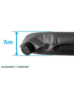 TERMOMATERASSO SINGOLO AUTOGONFIANTE DA CAMPEGGIO BRUNNER "ALVEOMATS 7 COMFORT" BLU 198X76X7 CM