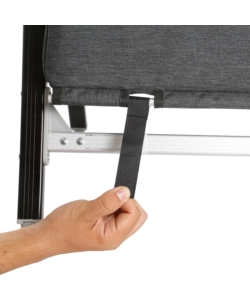 ARMADIO DA CAMPEGGIO PIEGHEVOLE BRUNNER "MERCURY CROSS HS SQ" IN ALLUMINIO E POLIESTERE 4 RIPIANI 60X49X140 CM