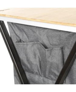 ARMADIO DA CAMPEGGIO PIEGHEVOLE BRUNNER "MERCURY CROSS HS SQ" IN ALLUMINIO E POLIESTERE 4 RIPIANI 60X49X140 CM