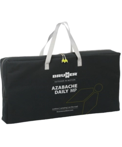 ARMADIO DA CAMPEGGIO PIEGHEVOLE BRUNNER "AZABACHE DAILY MP" IN ALLUMINIO E POLIESTERE GRIGIO 2 RIPIANI