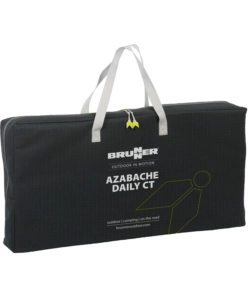 CUCINA DA CAMPEGGIO PIEGHEVOLE BRUNNER "AZABACHE DAILY CT" IN ALLUMINIO E POLIESTERE GRIGIO 2 SCOMPARTI 102X50,5X84 CM