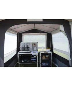 TENDA CUCINA DA CAMPEGGIO BRUNNER "GUSTO I NG" GRIGIO 150X150X195/215 CM