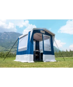 TENDA CUCINA DA CAMPEGGIO BRUNNER "GUSTO I NG" BLU 150X150X195/215 CM
