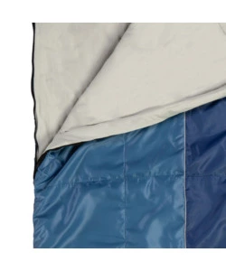 SACCO A PELO BRUNNER "HUSKY 300" IN FLANELLA BLU
