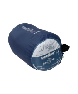 SACCO A PELO BRUNNER "HUSKY 300" IN FLANELLA BLU