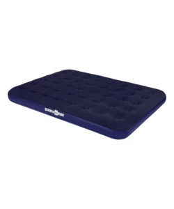 MATERASSO PIAZZA E MEZZA GONFIABILE DA CAMPEGGIO BRUNNER "FLAIR DOUBLE" BLU 191X137X22 CM