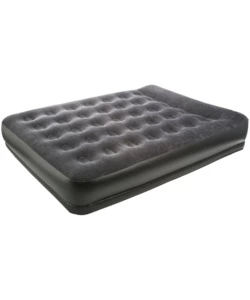 MATERASSO MATRIMONIALE GONFIABILE DA CAMPEGGIO BRUNNER "FLAIR JUMBO" NERO 203X157X38 CM