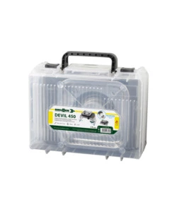 FORNELLO DA CAMPEGGIO A GAS BRUNNER "DEVIL 450" IN METALLO 1 FUOCO 35,5X22,6X23 CM