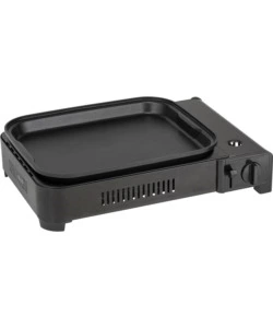FORNELLO DA CAMPEGGIO A GAS BRUNNER "DEVIL MEGAGRILL" IN METALLO CON GRILL UNICO 46X34,5X10 CM