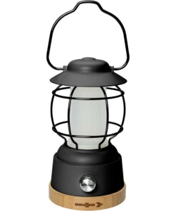 LANTERNA LED RICARICABILE DA CAMPEGGIO BRUNNER "LYSS" NERO 450 LUMEN