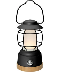 LANTERNA LED RICARICABILE DA CAMPEGGIO BRUNNER "LYSS" NERO 450 LUMEN