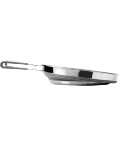 PADELLA DA CAMPEGGIO COLLASSABILE BRUNNER "VOLCANO FOLD-AWAY" Ø24 CM IN PLASTICA E ACCIAIO INOX