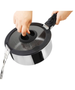 SET PENTOLE DA CAMPEGGIO BRUNNER "ACADEMY MINI" IN ACCIAIO INOX