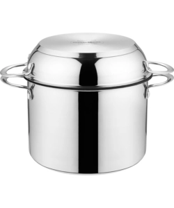 SET PENTOLE DA CAMPEGGIO BRUNNER "ACADEMY NG 7+1 Ø 20" IN ACCIAIO INOX ANTIADERENTE