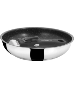 PADELLA DA CAMPEGGIO BRUNNER "ACADEMY PAN Ø 22" CON COPERCHIO E MANICO STACCABILE