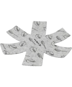 SET 2 PADELLE DA CAMPEGGIO BRUNNER "ACADEMY DOUBLE PAN Ø 22/20" CON COPERCHIO E MANICO STACCABILE