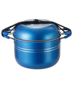 SET PENTOLE DA CAMPEGGIO BRUNNER "SKIPPER 7+1 Ø 18" IN ALLUMINIO ANTIADERENTE