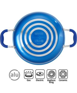 SET PENTOLE DA CAMPEGGIO BRUNNER "SKIPPER 4+1 Ø 22" IN ALLUMINIO ANTIADERENTE