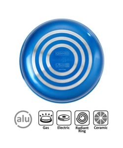 SET PENTOLE DA CAMPERGGIO BRUNNER "SKIPPER 6" IN ALLUMINIO ANTIADERENTE