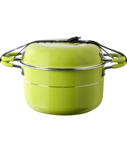 SET PENTOLE DA CAMPEGGIO "JUNIPER NG 7+1 Ø 20" IN ALLUMINIO ANTIADERENTE
