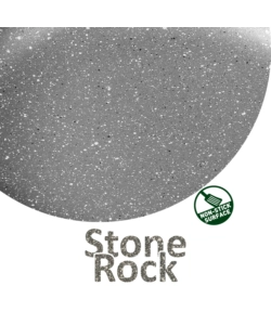 SET PENTOLE DA CAMPEGGIO "GOURMET ROCK NG 9+1 Ø 22 CM" IN ALLUMINIO ANTIADERENTE