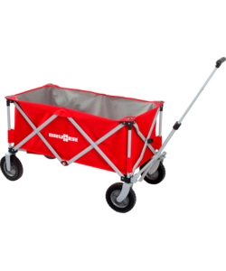 CARRELLO PIEGHEVOLE DA CAMPEGGIO CON RUOTE PER SABBIA E GHIAIA BRUNNER "CARGO" 111X55X65 CM