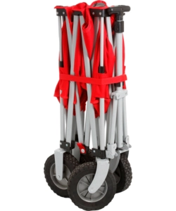 CARRELLO PIEGHEVOLE DA CAMPEGGIO CON RUOTE PER SABBIA E GHIAIA BRUNNER "CARGO" 111X55X65 CM
