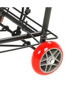 CARRELLO TRASPORTO BRUNNER "PICK UP" IN ACCIAIO PORTATA 30 KG 32X28X87 CM