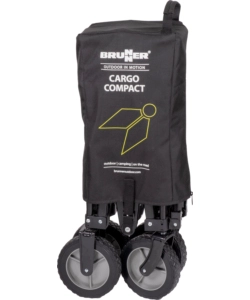 CARRELLO PIEGHEVOLE DA CAMPEGGIO CON RUOTE PER SABBIA E GHIAIA BRUNNER "CARGO COMPACT" 101X50X55 CM