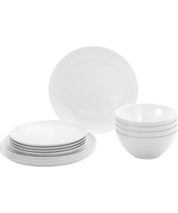 SET 12 STOVIGLIE DA CAMPEGGIO BRUNNER "SPHERICA" IN MELAMINA ANTISCIVOLO