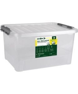 SET 36 STOVIGLIE DA CAMPEGGIO BRUNNER "DOLOMIT" IN STONE TOUCH ANTISCIVOLO