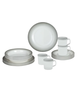 SET 16 STOVIGLIE DA CAMPEGGIO BRUNNER "ASTRALYS" IN MELAMINA