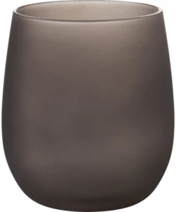 SET 2 BICCHIERI SATINATI BRUNNER "WATERGLASS BROWNSATIN" IN POLICARBONATO 35 CL