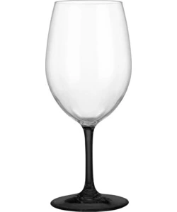 SET 2 WINEGLASS THANGO B & W