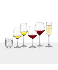 SET 2 BICCHIERI PER VINO BRUNNER "WHITE WINEGLASS" IN TRITAN 42 CL