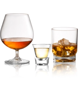 SET 2 BICCHIERI PER ALCOLICI "KAPTIM" IN SAN 25 CL