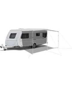 TELO OMBREGGIANTE PER CARAVAN BRUNNER "CARASHADE" IN ACCIAIO E POLIESTERE 260X250 CM