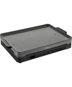 FORNELLO DA CAMPEGGIO ELETTRICO BRUNNER "HOT POINT INDUCTION" IN VETROCERAMICA CON GRILL UNICO 37X27X4,8 CM