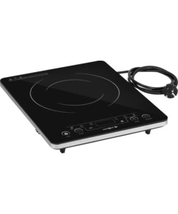 FORNELLO DA CAMPEGGIO ELETTRICO BRUNNER "HOT POINT INDUCTION" IN VETROCERAMICA 1 FUOCO 28X35X4,6 CM