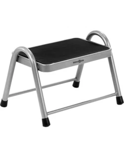 GRADINO D'INGRESSO PER VEICOLI BRUNNER "KING STEP" IN ACCIAIO, COLORE GRIGIO