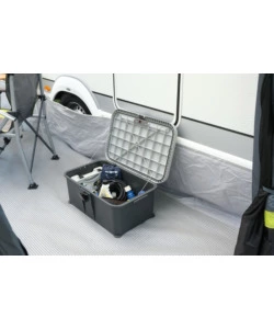 GRADINO BOX CONTENITORE BRUNNER "BOXSTEP NG" IMPERMEABILE, 58X38X24,5 CM