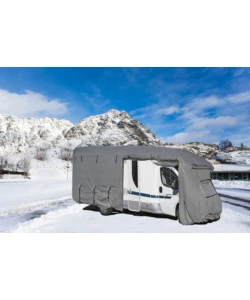 COPERTURA PROTETTIVA PER CAMPER BRUNNER "COVER SI 6 M" IN TNT A 4 STRATI, 600-650 CM.