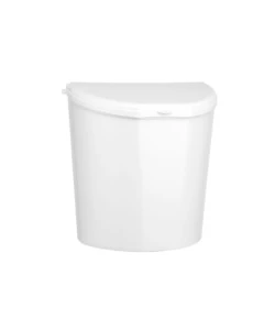 CESTINO PORTARIFIUTI PER CARAVAN BRUNNER "PILLAR XL" BIANCO 31,5X18X31,5 CM