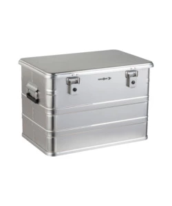 CONTENITORE ATTREZZATURA DA CAMPEGGIO BRUNNER "OUTBOX ALU" IN ALLUMINIO 58,2X38,5X39,7 CM