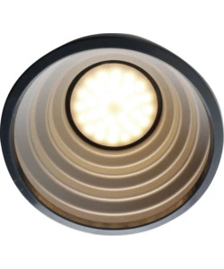 LAMPADA A SOSPENSIONE LED FOLD-AWAY DA CAMPEGGIO BRUNNER "SYRMA LED" GRIGIO 520 LUMEN