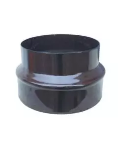 MAGGIORAZIONE PER STUFA IN ACCIAIO SMALTATO VERNICIATO MARRONE, DIAMETRO 12-13 CM