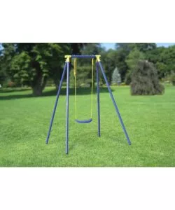 ALTALENA PER BAMBINI ESSENZA "1 MISURA" IN ACCIAIO E PLASTICA COLORE BLU 145X142X182 CM