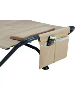 AMACA DA ESTERNO ESSENZA "MALDIVE" CON SUPPORTO IN ACCIAIO E PVC COLORE BEIGE 230X98X82 CM